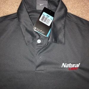 Natural Light Natty Light Nike Golf Polo